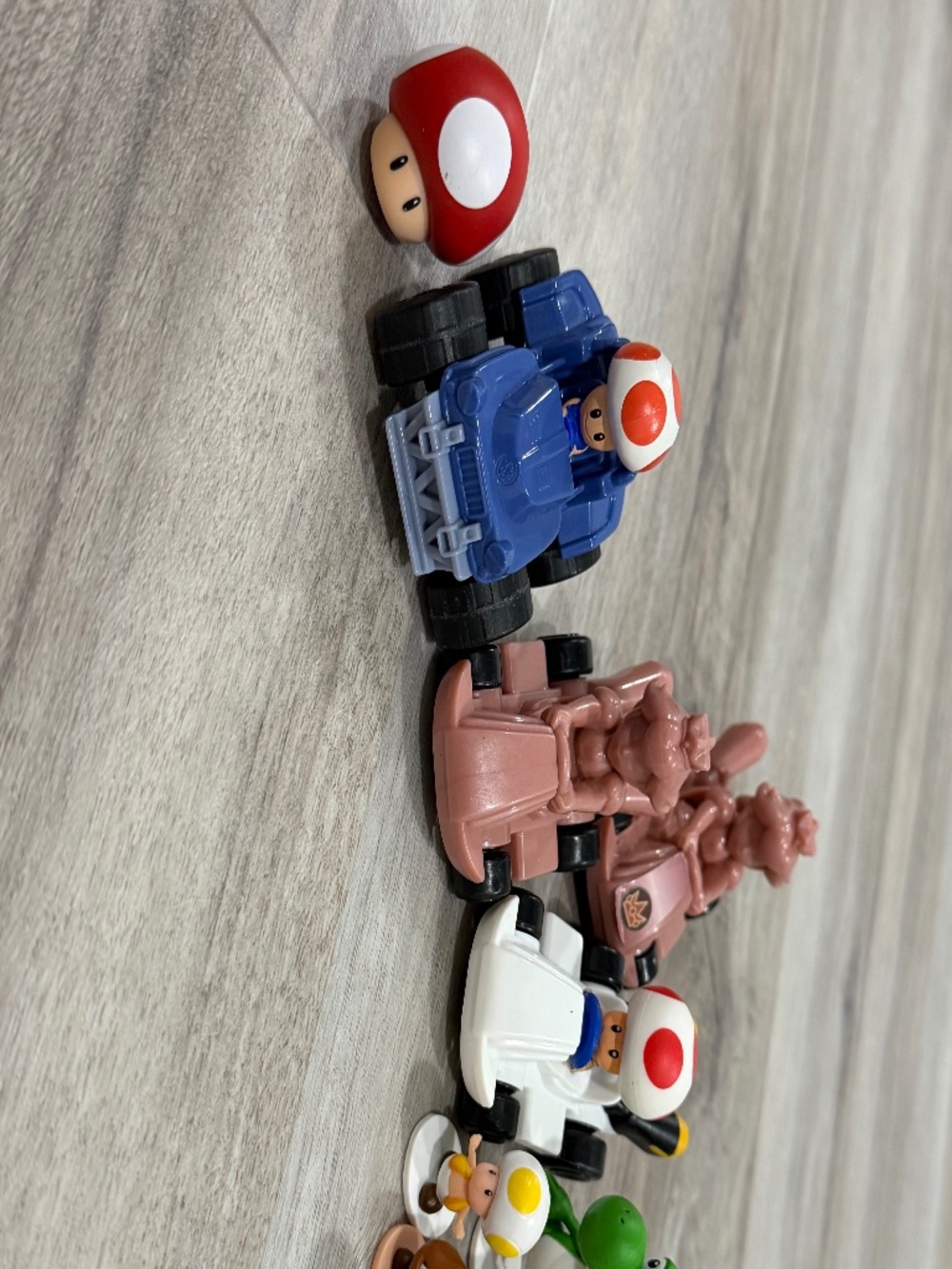 Nintendo Mario Kart McDonalds Toy Lot Luigi Yoshi Boo Toad